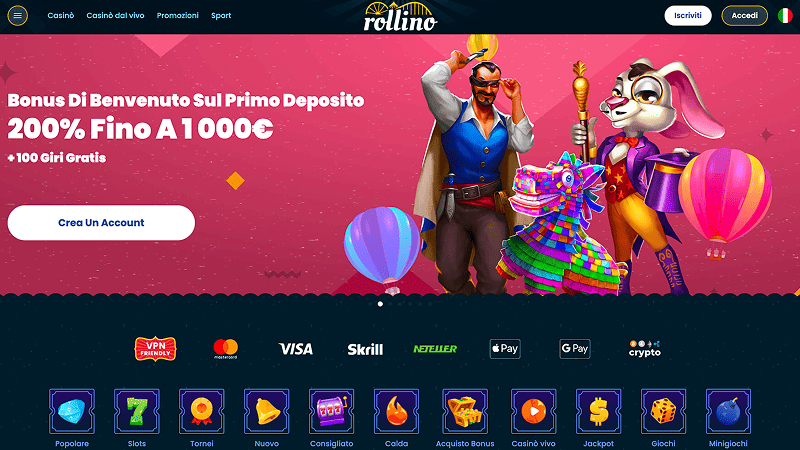 Rollino Casino non AAMS